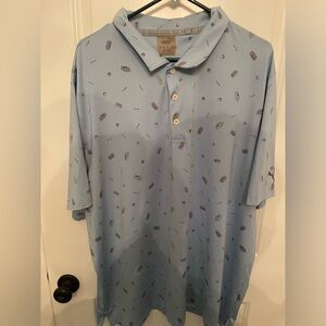 Puma dri fit golf shirt